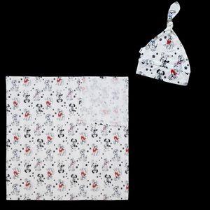 🐾NIB 101 Dalmatian Bamboo Swaddle Set🐾